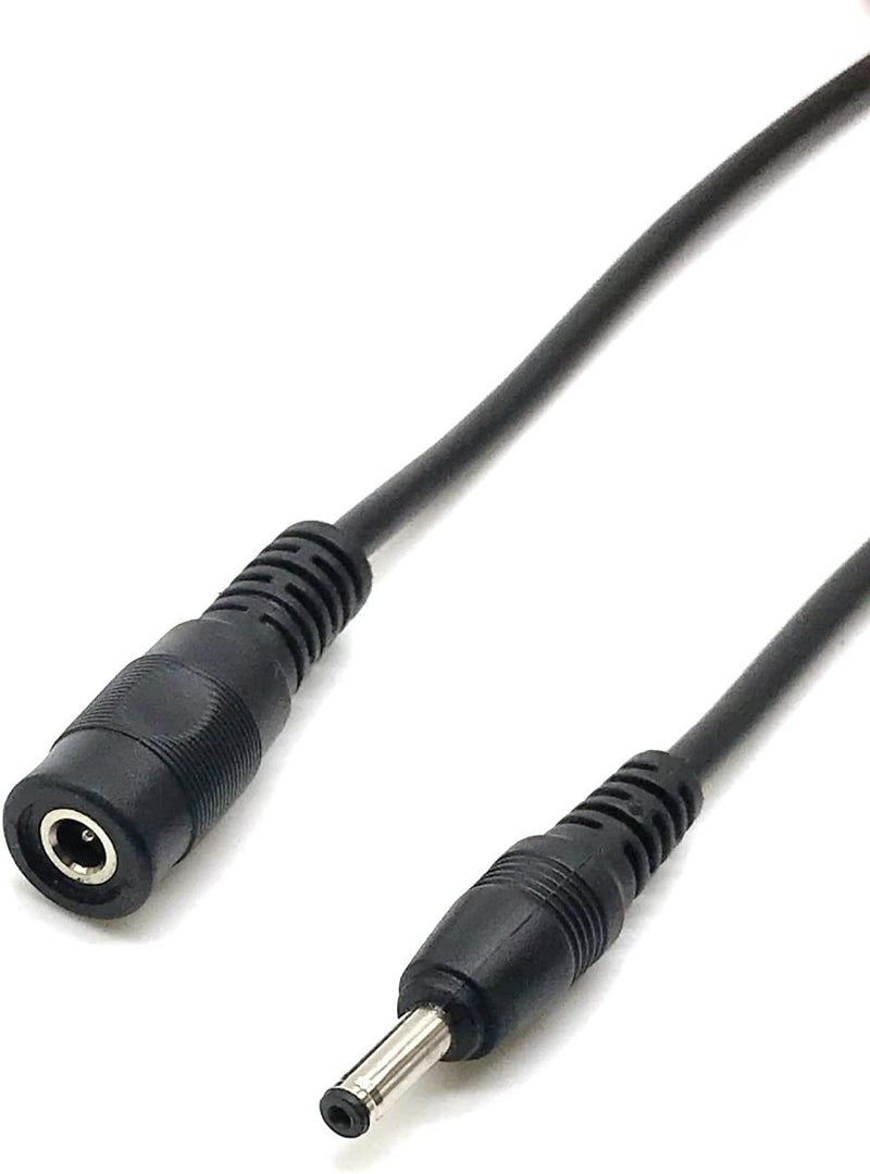 Xenocam Power Extension Cable 16.5ft 1.35mm x 3.5mm Compatible with 5V DC Adapter Cord for CCTV Security Camera IP Camera Standalone DVR (3.5mm DC Plug 16.5ft Black) - Image 3